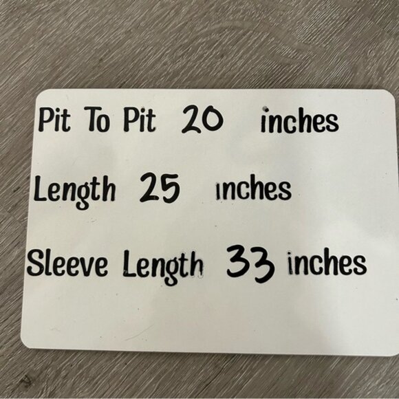 New York By Winlit Leather Tan Full Zip Coat Jacket Faux Fur Women’s Size Medium - Picture 8 of 8